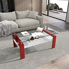 Rectangle red glass for sale  Delivered anywhere in USA 