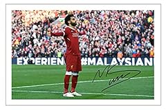 Salah signed 6x4 for sale  Delivered anywhere in UK