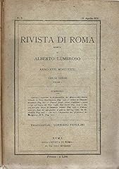 Rivista roma. anno usato  Spedito ovunque in Italia 