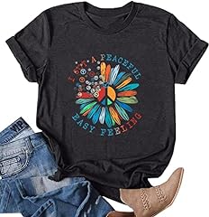 Hippie shirts peace for sale  Delivered anywhere in USA 