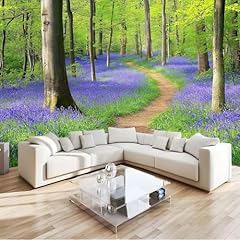 Bluebell flower mural for sale  Delivered anywhere in UK