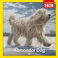 Komondor dog calendar for sale  Delivered anywhere in UK