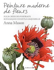 Peinture moderne fleurs d'occasion  Livré partout en France