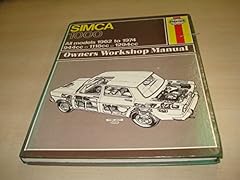 Simca 1000 owner for sale  Delivered anywhere in UK
