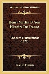 Henri martin histoire d'occasion  Livré partout en France
