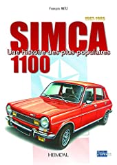 Simca 1100 histoire d'occasion  Livré partout en France