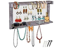 Rustic jewelry organizer for sale  Delivered anywhere in USA 