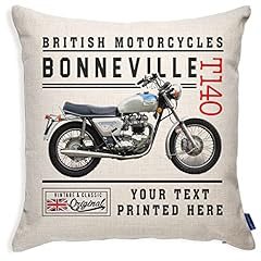 Personalised motorbike cushion for sale  Delivered anywhere in UK