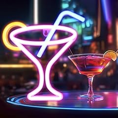 Cocktail neon sign for sale  Delivered anywhere in UK