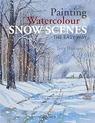 Painting watercolour snow for sale  Delivered anywhere in UK