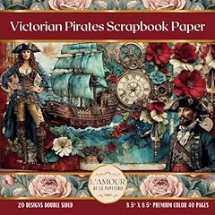 Victorian pirates scrapbook usato  Spedito ovunque in Italia 