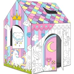 Unicorn playhouse cardboard for sale  Delivered anywhere in USA 