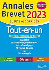 Annales brevet 2023 d'occasion  Livré partout en France