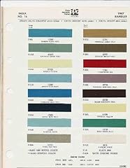 1967 rambler color for sale  Delivered anywhere in USA 