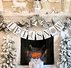 Let snow banner for sale  Delivered anywhere in USA 