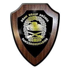 Wappenschild wandschild pzgren gebraucht kaufen  Wird an jeden Ort in Deutschland