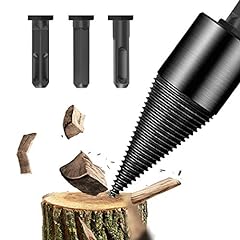 GiniHomer 3pcs Removable Firewood Log Splitter Drill for sale  Delivered anywhere in USA 