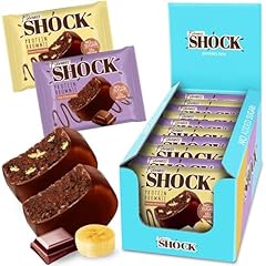 Fitnesshock chocolate brownie for sale  Delivered anywhere in UK