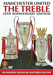 Manchester united treble for sale  Delivered anywhere in UK