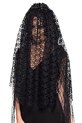 Black widow veil for sale  Delivered anywhere in UK