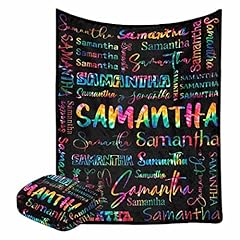 Personalized black blanket for sale  Delivered anywhere in USA 