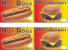 Hot dog cheeseburger for sale  Delivered anywhere in UK