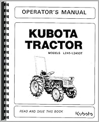 Kubota L245DT Tractor Operators Manual by Kubota d'occasion  Livré partout en France
