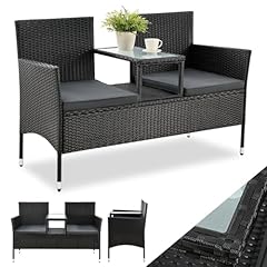 Juskys polyrattan gartenbank gebraucht kaufen  Wird an jeden Ort in Deutschland