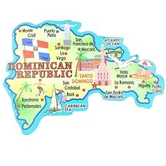 Dominican republic map for sale  Delivered anywhere in USA 