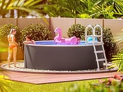 Poolomio stahlwandpool rund gebraucht kaufen  Wird an jeden Ort in Deutschland