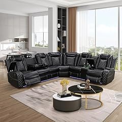 Sienwiey leather reclining for sale  Delivered anywhere in USA 