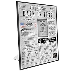 87th birthday poster for sale  Delivered anywhere in USA 
