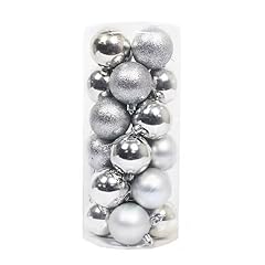 24pcs christmas balls for sale  Delivered anywhere in USA 
