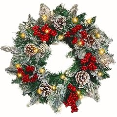 Christmas wreath front for sale  Delivered anywhere in UK