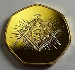 Freemasons masonic 24ct for sale  Delivered anywhere in UK