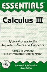 Calculus iii essentials for sale  Delivered anywhere in USA 