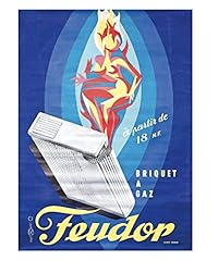 Briquet feudor affiche d'occasion  Livré partout en France