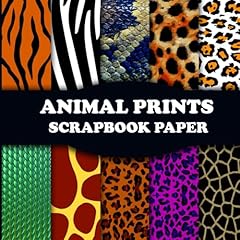 Animal print scrapbook for sale  Delivered anywhere in UK