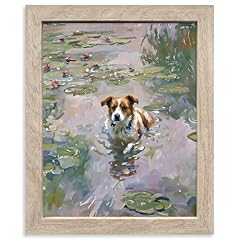 Whimsical dog canvas for sale  Delivered anywhere in USA 