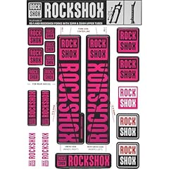 Rockshox aufklebersatz 32mm usato  Spedito ovunque in Italia 