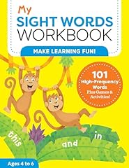 Sight words workbook for sale  Delivered anywhere in USA 