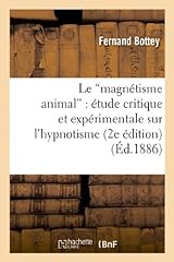 Magnétisme animal étude d'occasion  Livré partout en France