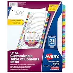 Avery tab dividers for sale  Delivered anywhere in USA 