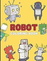 Robot coloring book d'occasion  Livré partout en France