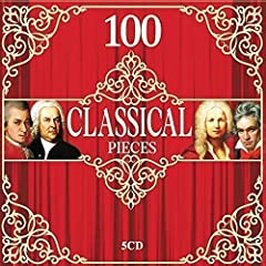 5 CD 100 Classical Music Pieces, Barocco, Classico Romantico, Piano Music, Mozart, Chopin, Bach usato  Spedito ovunque in Italia 