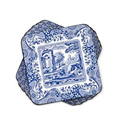 Spode Blue Italian Coasters, Set of 6 for sale  Delivered anywhere in UK