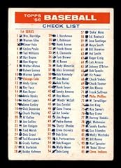 1000 checklist 1956 for sale  Delivered anywhere in USA 