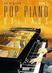 Pop piano ballads gebraucht kaufen  Wird an jeden Ort in Deutschland