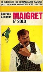 Maigret solo copertina usato  Spedito ovunque in Italia 