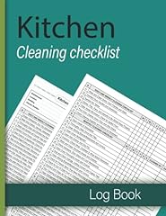 Kitchen cleaning checklist for sale  Delivered anywhere in UK